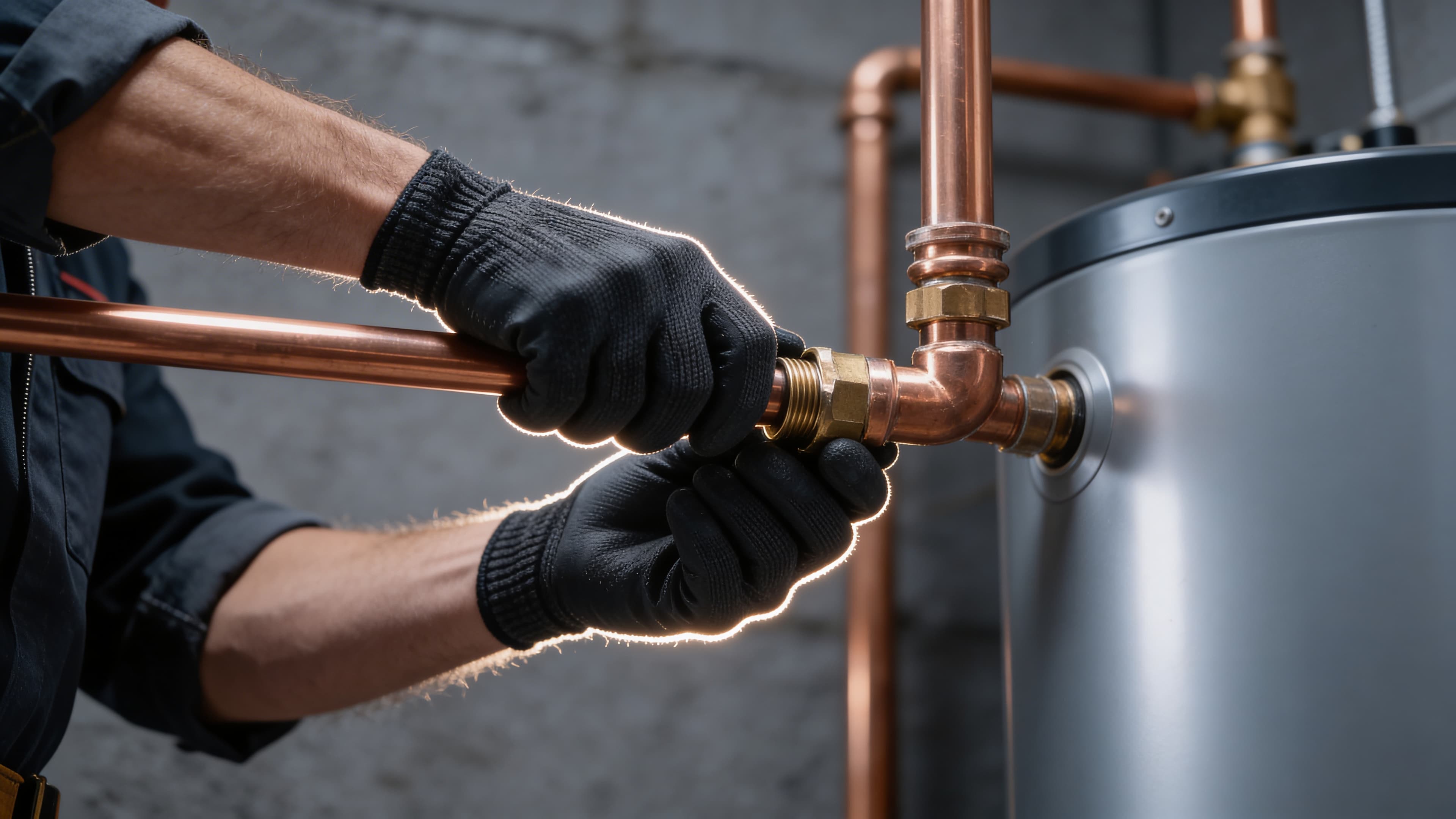 Copper-line heater swap · reference image